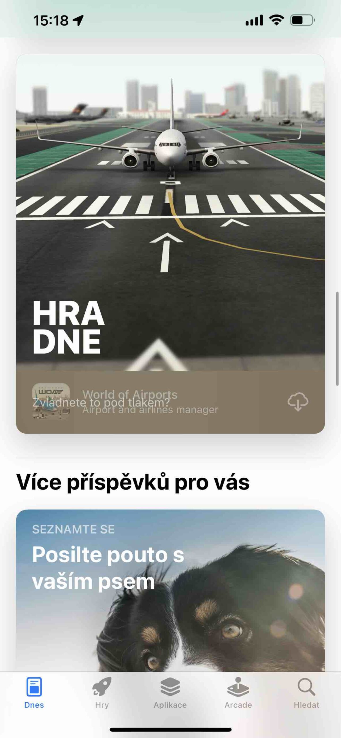 App Store 11 Aplikace a hry