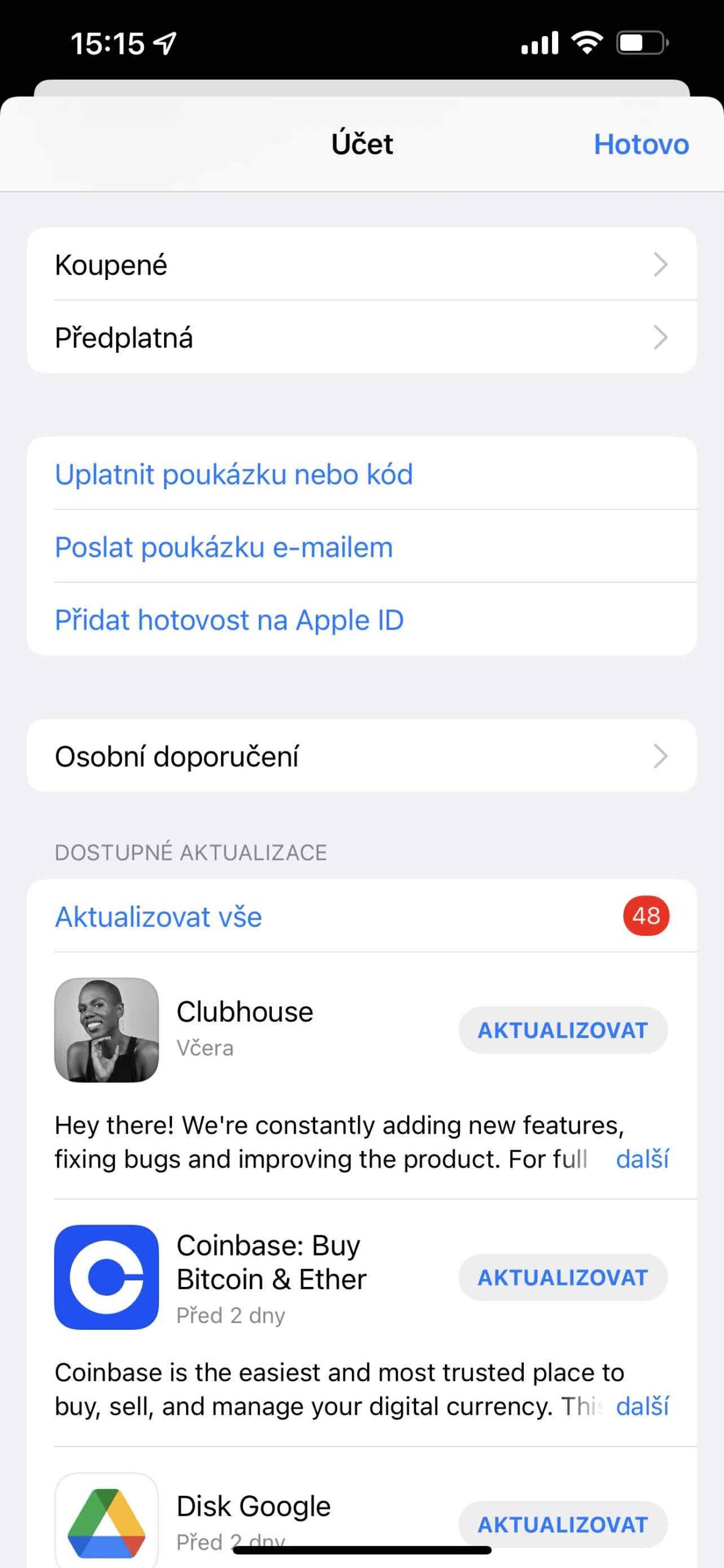 App Store 2 Aplikace a hry