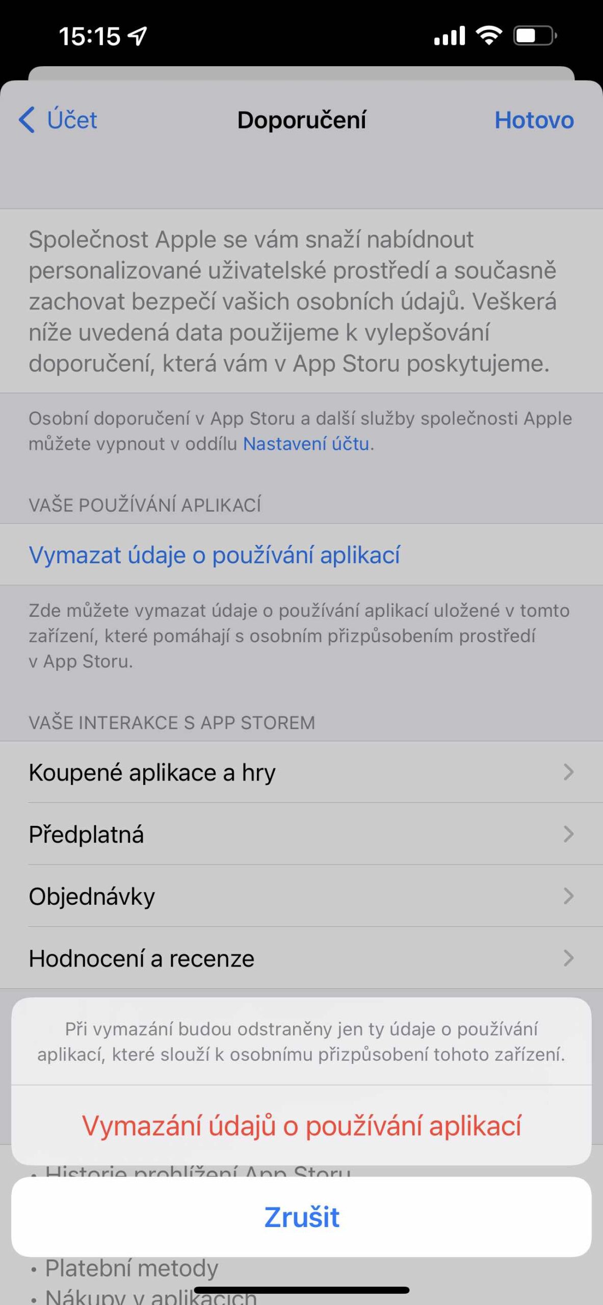 App Store 4 Aplikace a hry