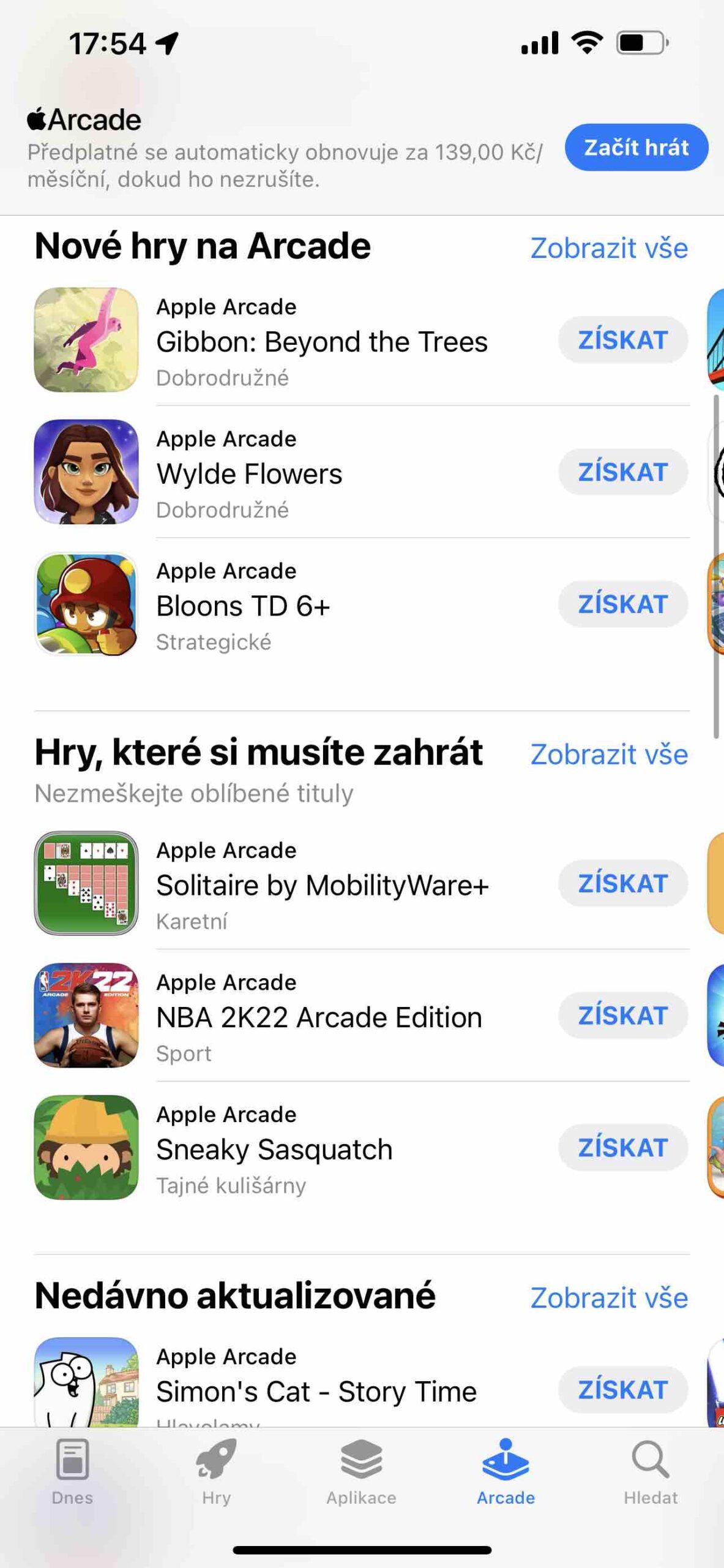 Arcade 2 App Store