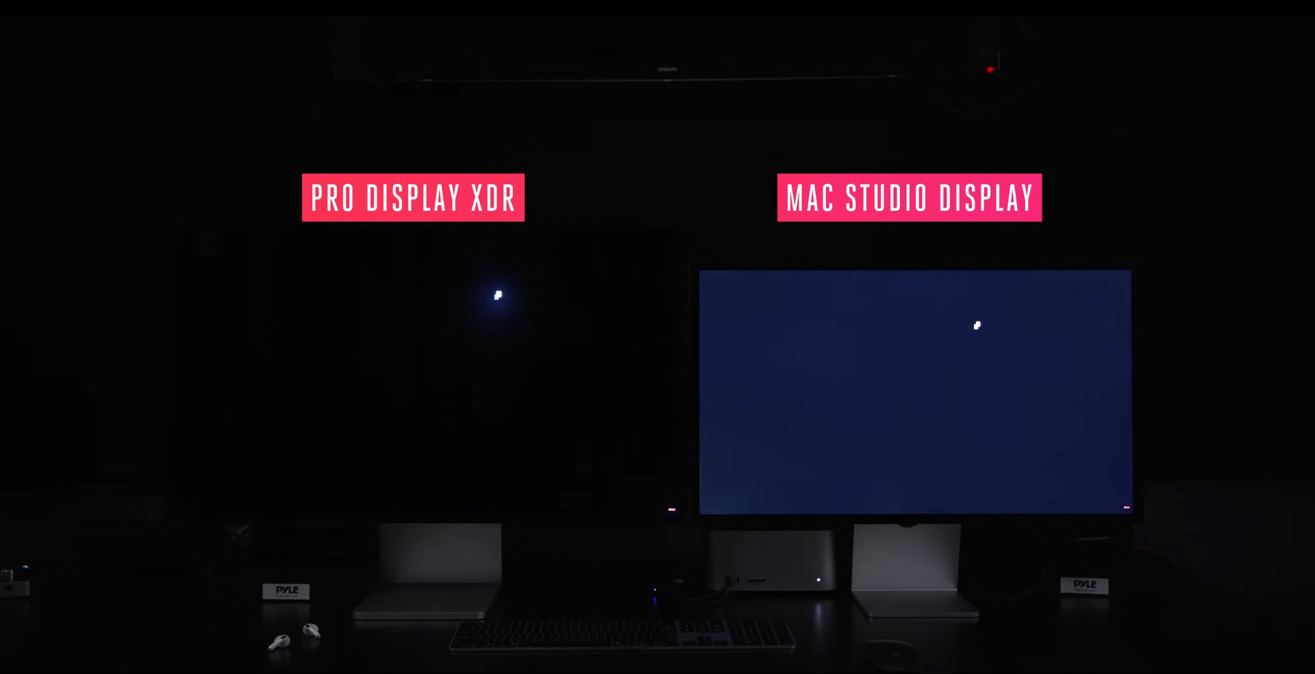 Pro Display XDR vs. Studio Display: local dimming