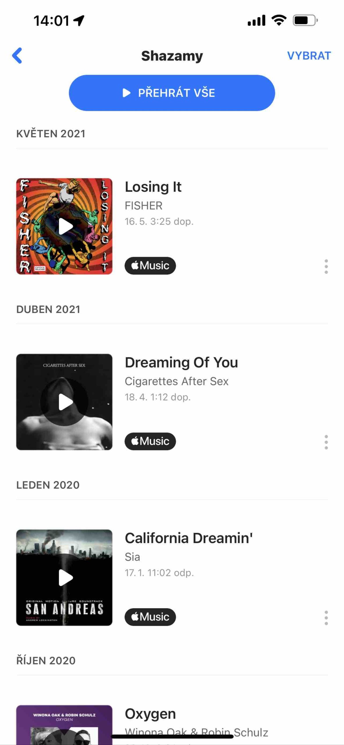 Shazam iOS 3