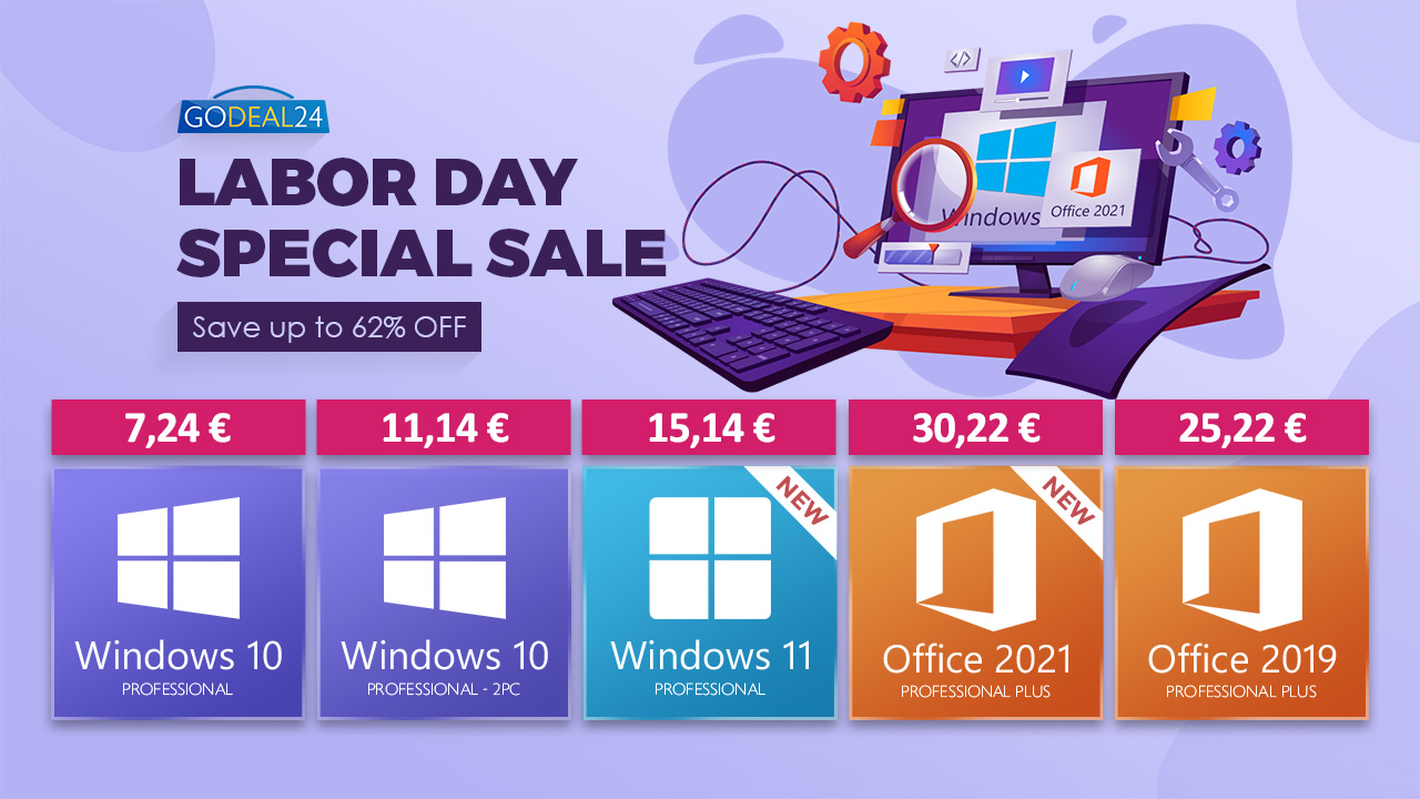 godeal labor day 1 Godeal24: Labor Day Sale