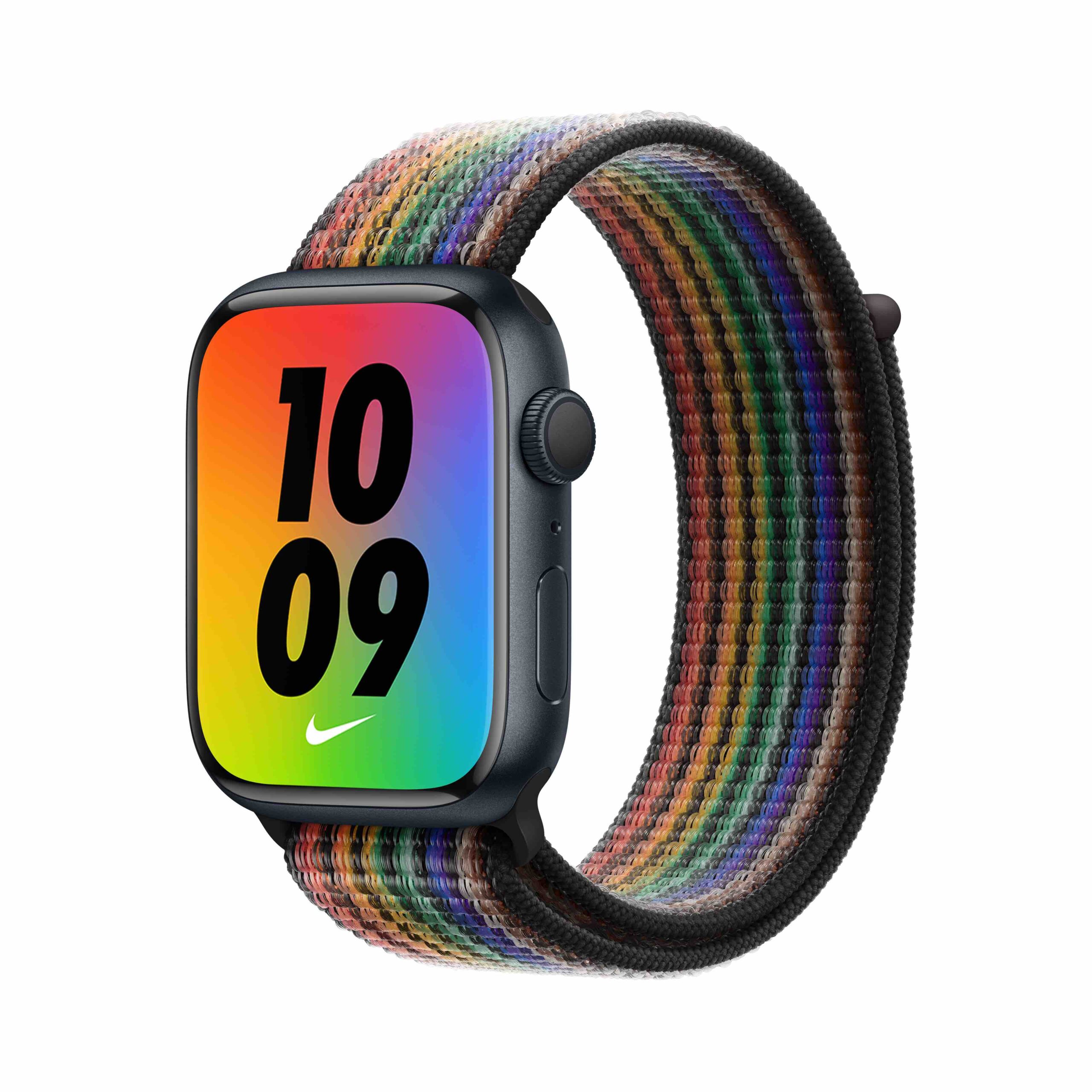 Apple-Watch-Series7-Pride-Edition-Nike-Sport-Loop-01 Apple Watch Series7 Pride Edition Nike Sport Loop 01