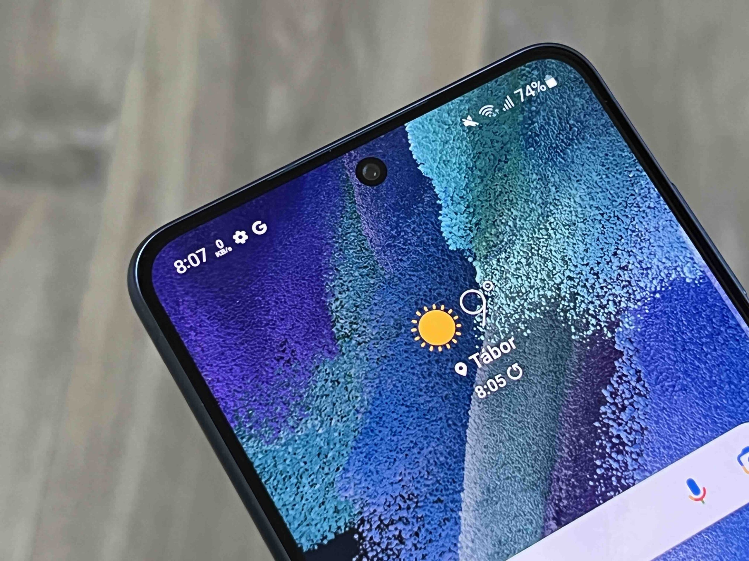 Stavový řádek cover