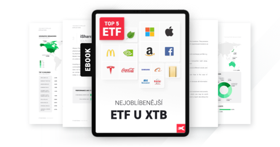 Nejoblíbenější ETF u XTB