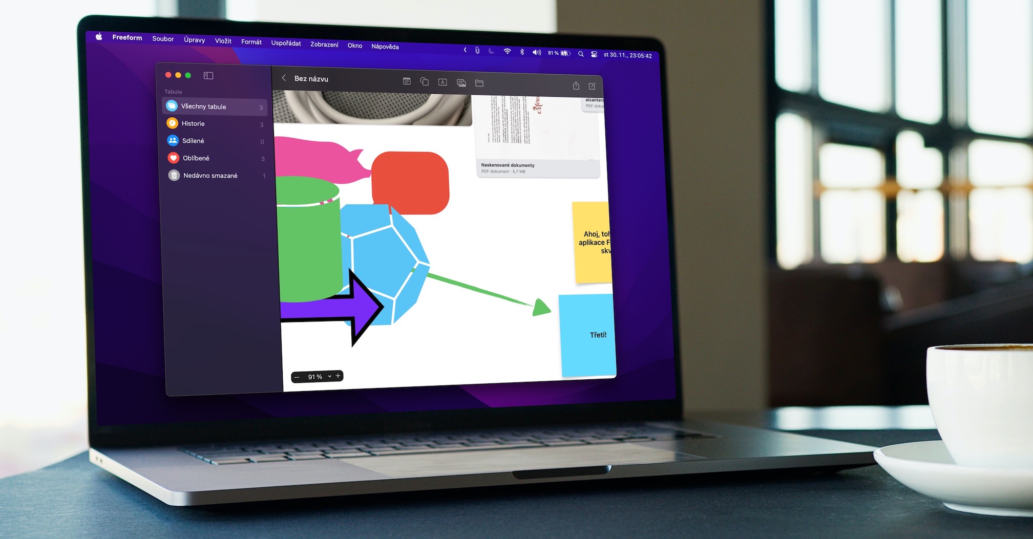 freeform macos ventura