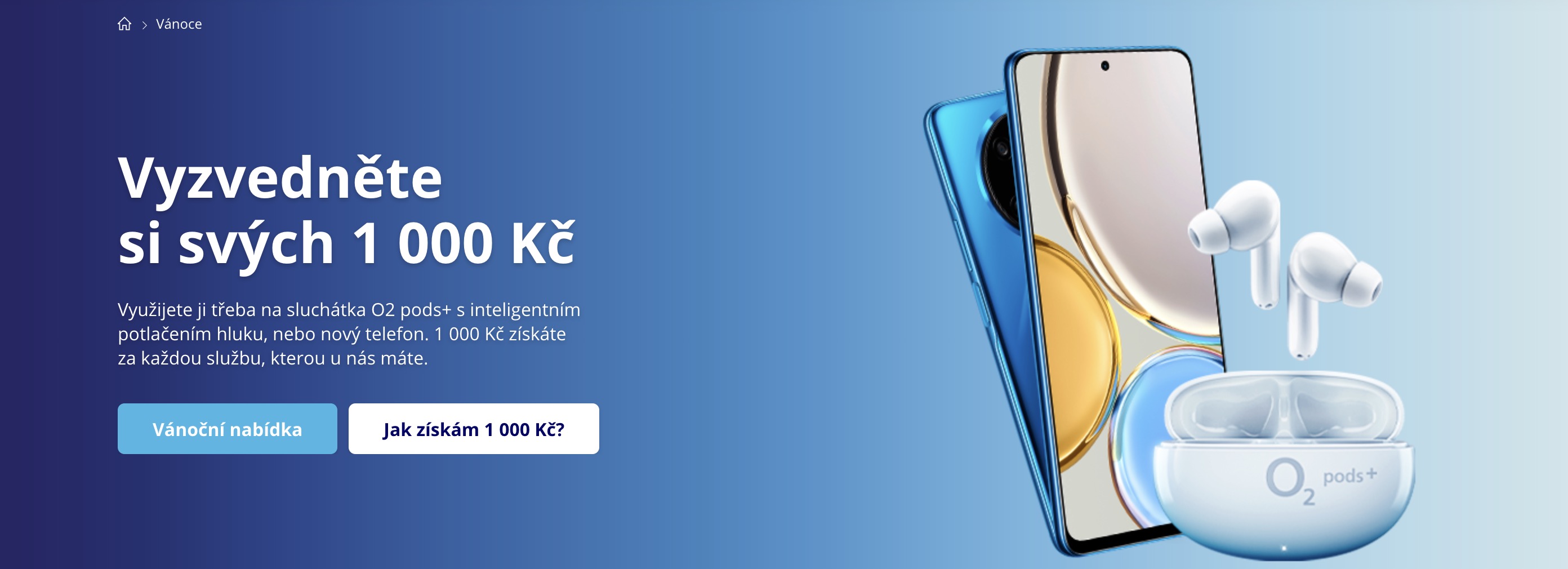 o2 vanocni nabidka Vánoční nabídka od O2