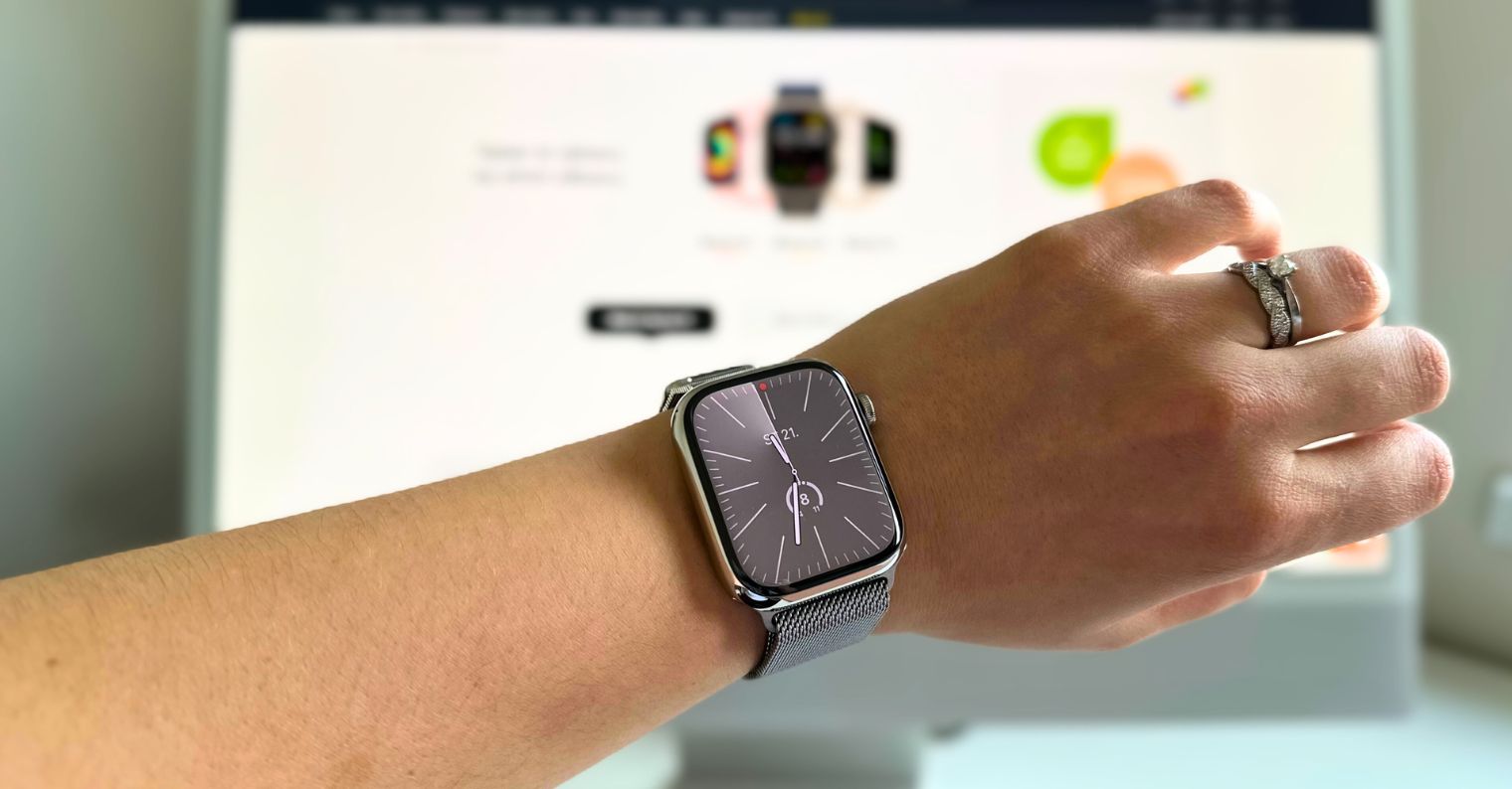 apple watch 9 stainless 45mm