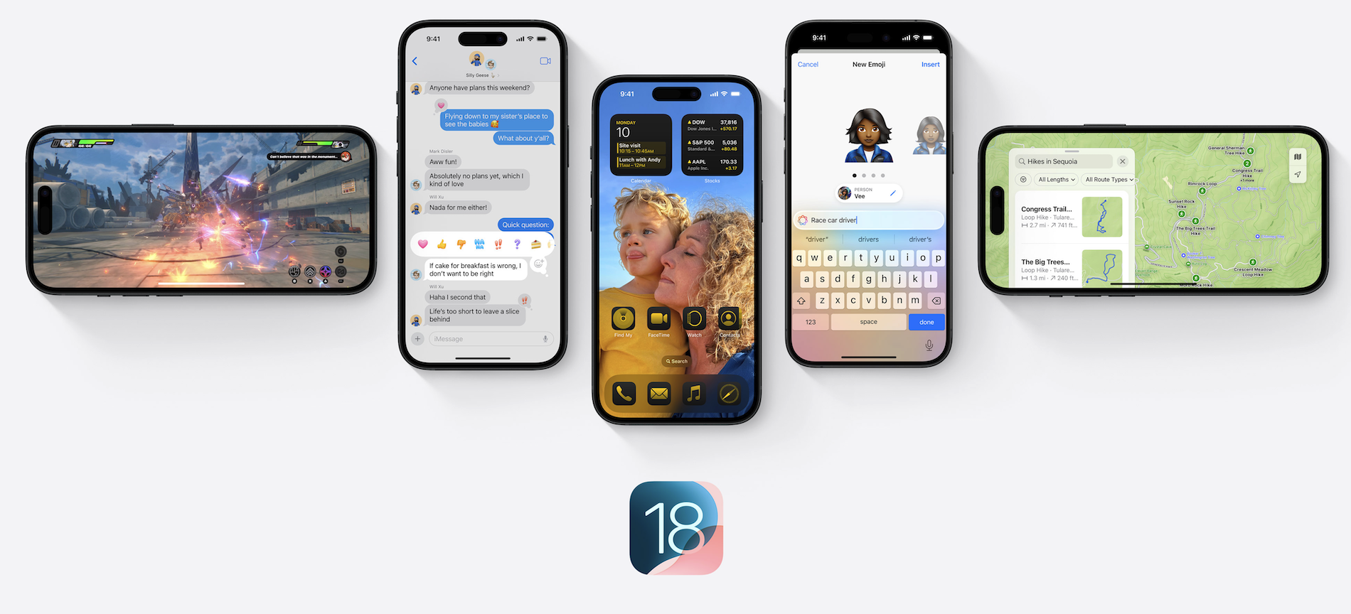 portada de iOS 18