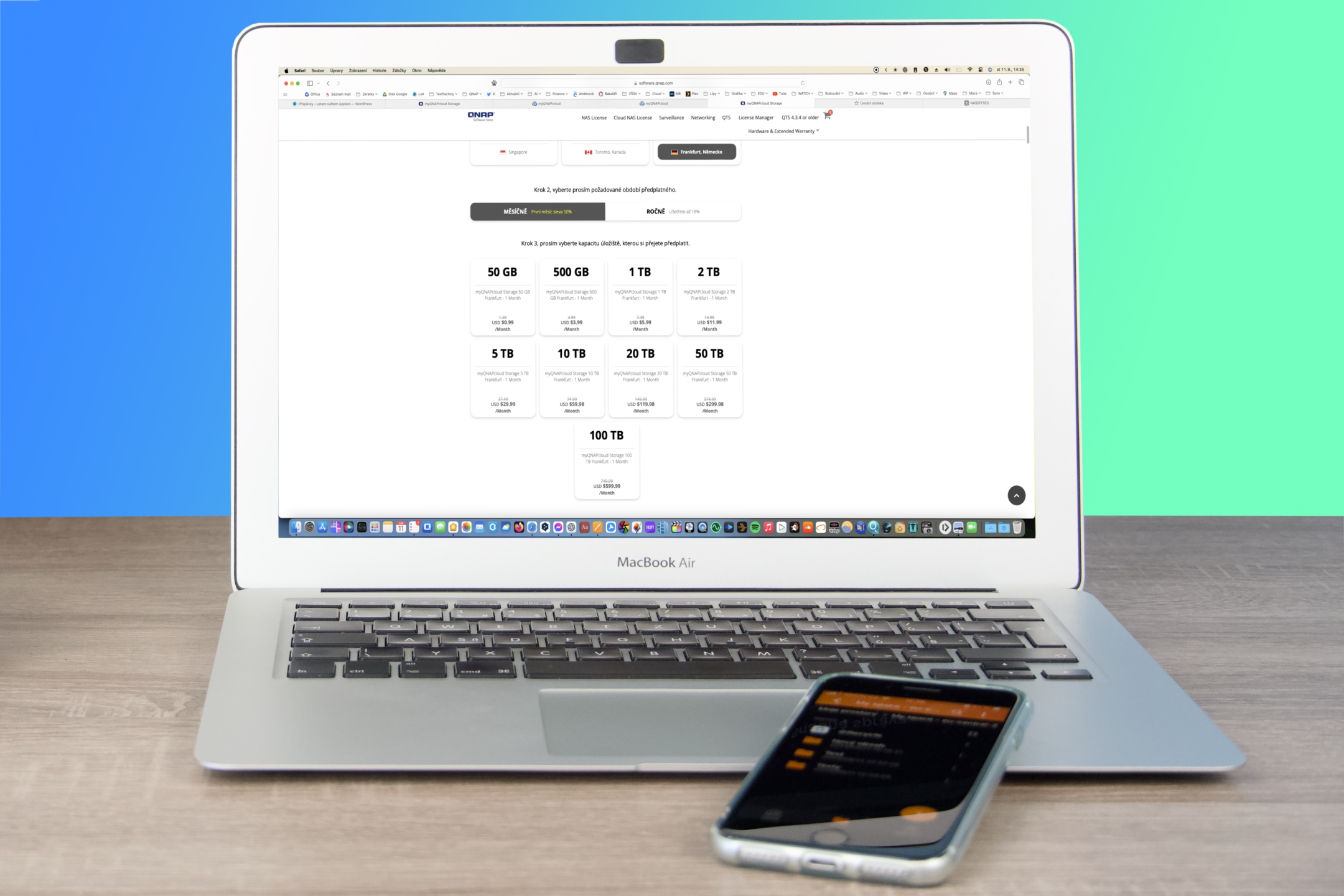 02 QNAP myQNAPcloud Storage - price web screen 02 QNAP myQNAPcloud Storage price web screen