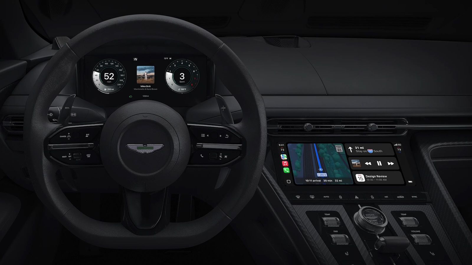 CarPlay Ultra Aston Martin