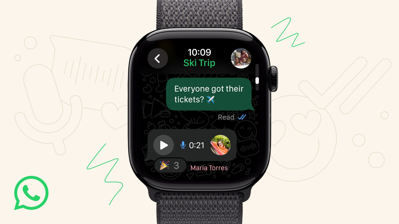 Apple Watch WhatsApp