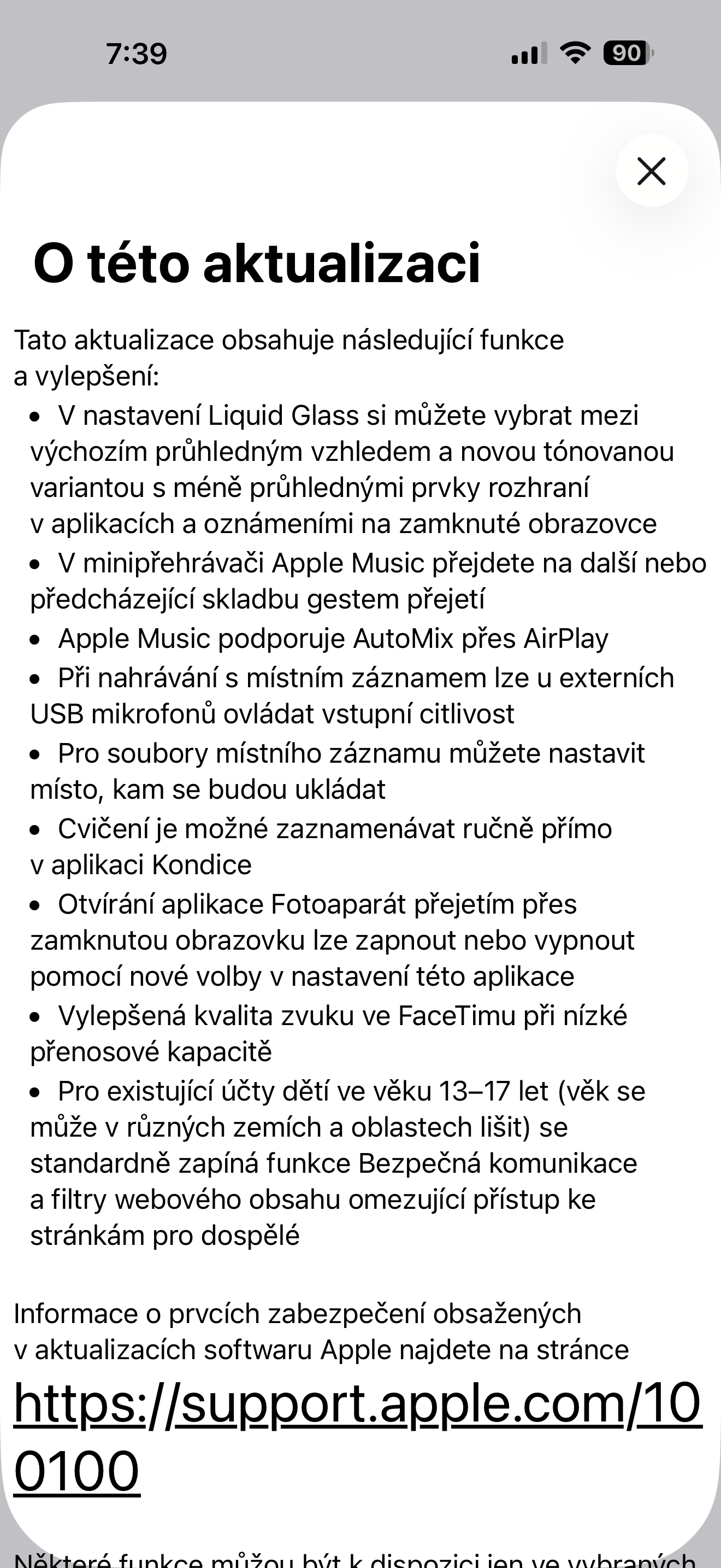 iOS 26.1 2