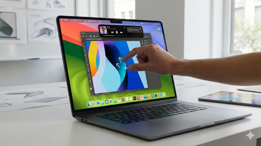 MacBook Pro OLED TOuch display