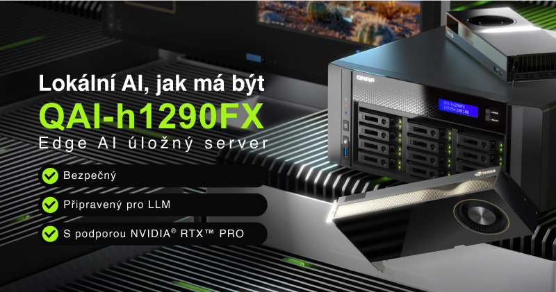 QNAP, 획기적인 QAI-h1290FX 출시 Edge 개인용 LLM 및 생성형 AI 워크로드를 위한 AI 스토리지 서버