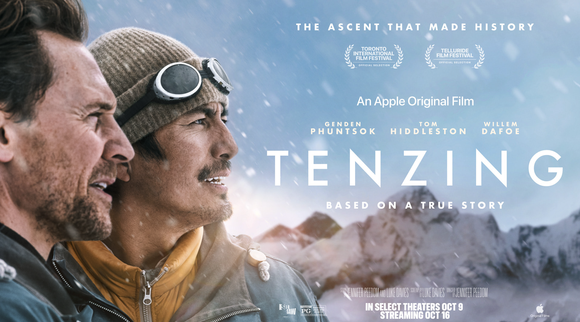 Tenzing cover apple tv