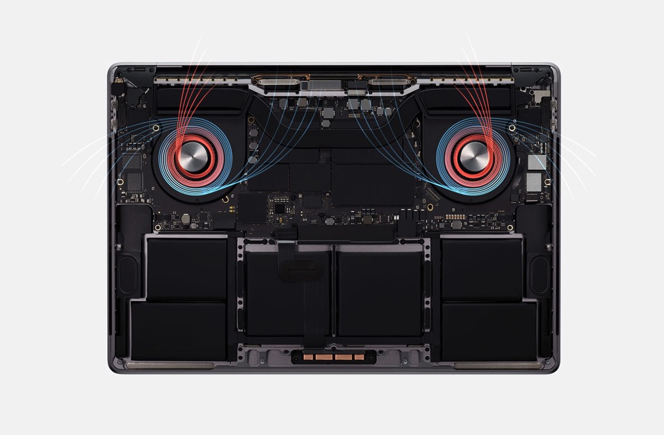 16“ macbook pro 冷却
